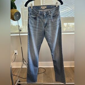 Madewell Light Blue Men's Slim Straight Jeans